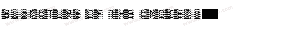 Signature of the Ancient字体转换